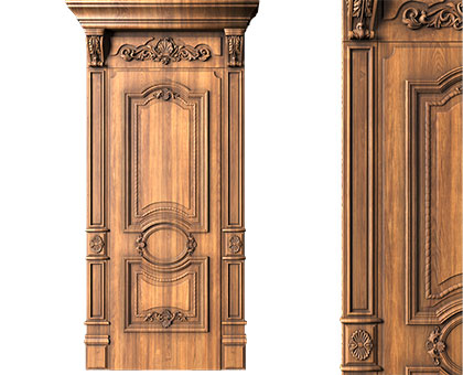 Door, 3d models (stl)