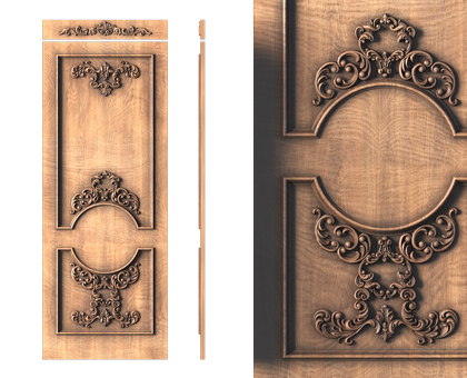 Door, 3d models (stl)