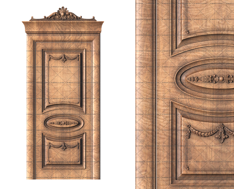 Door, 3d models (stl)