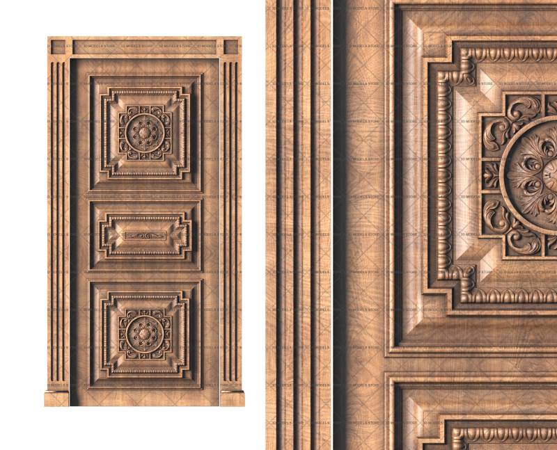 Door, 3d models (stl)