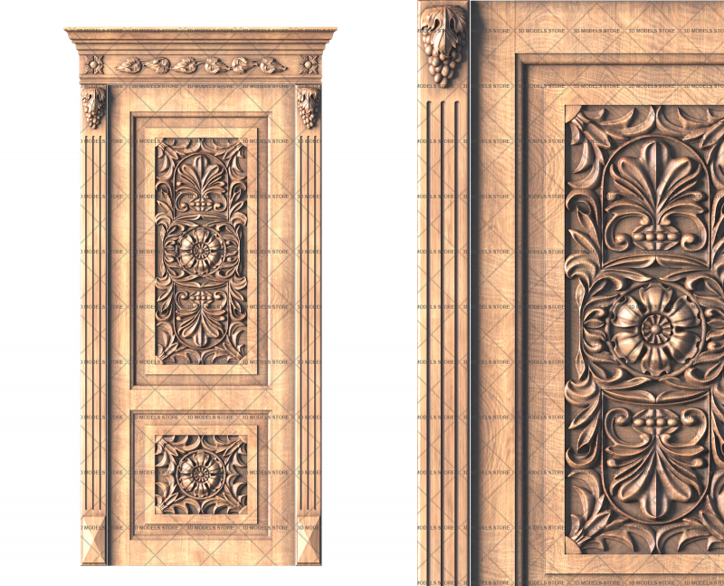 Door, 3d models (stl)