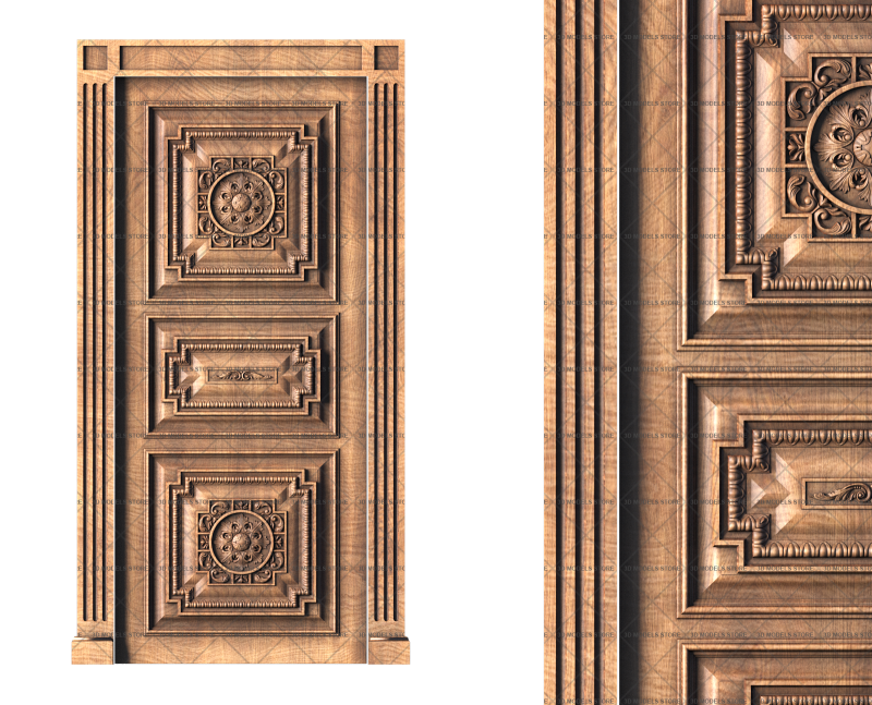 Door, 3d models (stl)