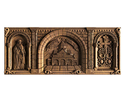 Panel Echmiadzin, 3d models (stl)