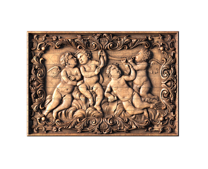 panel Angels, 3d models (stl)