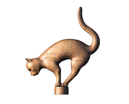 Panel The cat, 3d models (stl)