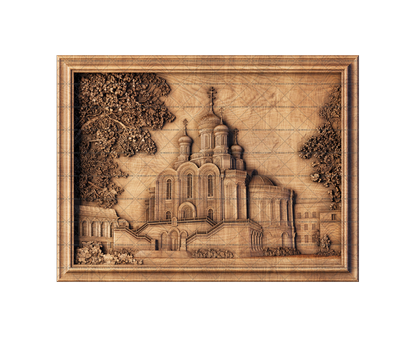 Panel Sretensky Monastery, 3d models (stl)