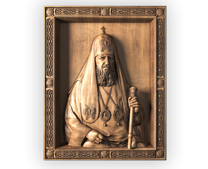 Kirill Patriarch of Moscow, 3d models (stl)