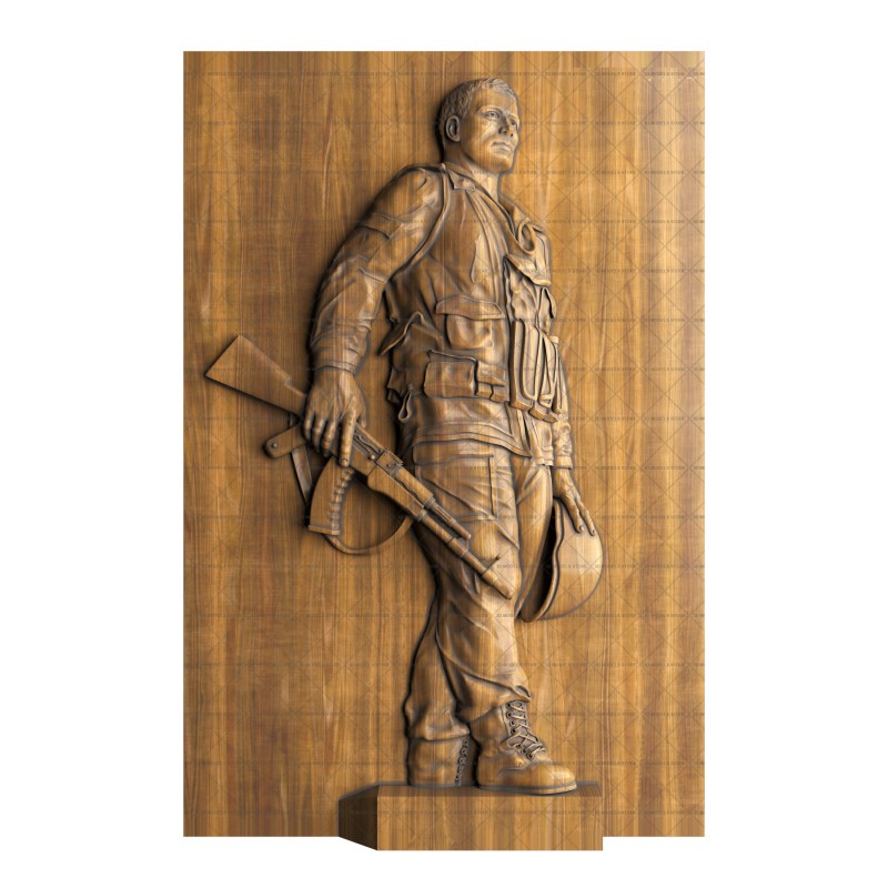 Panel soldier, 3d models (stl)