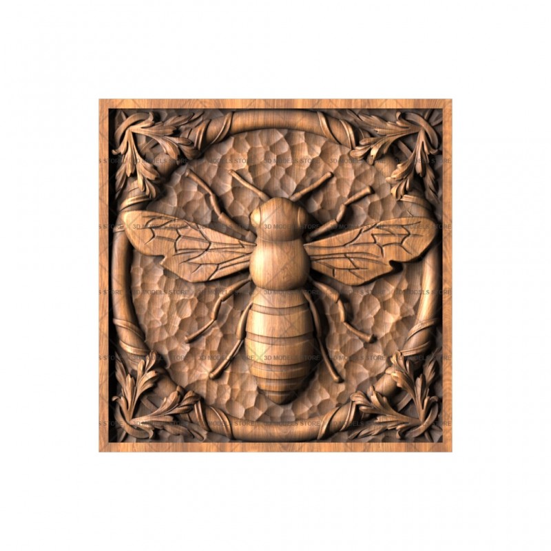 Panel Bee, 3d models (stl)