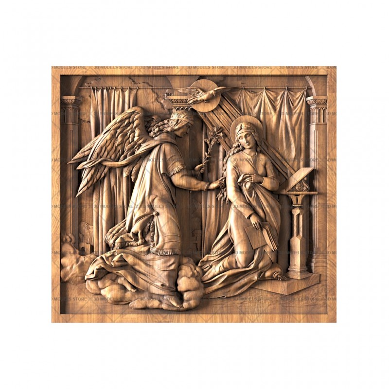 Panel Annunciation, 3d models (stl)