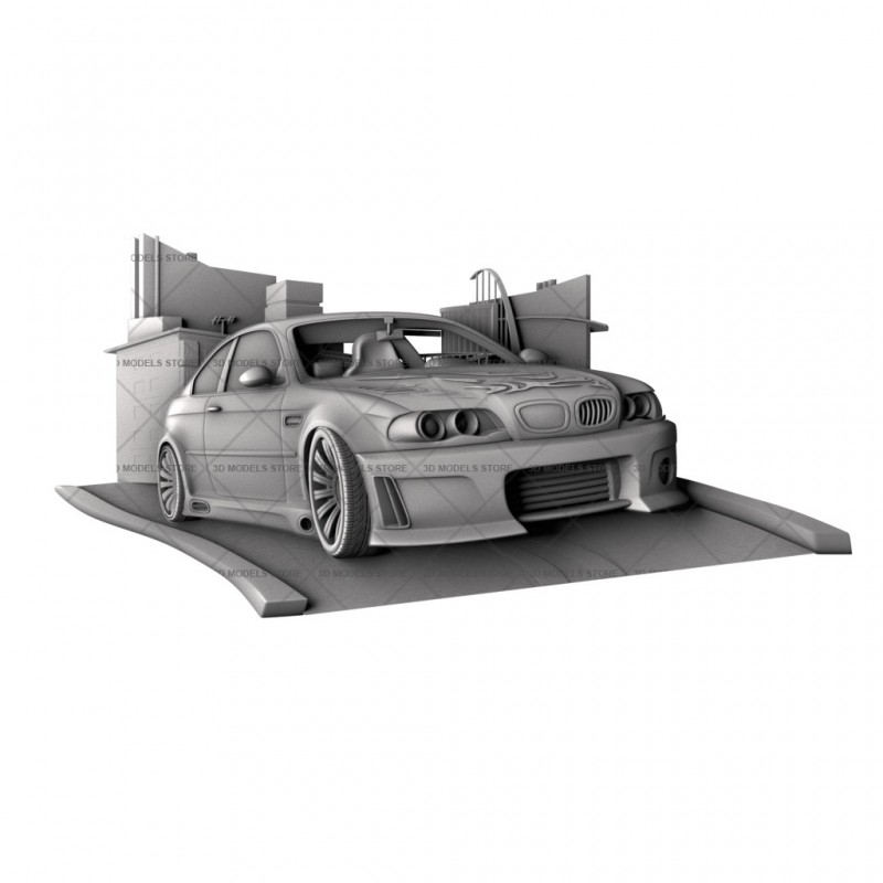 Panel BMW, 3d models (stl)