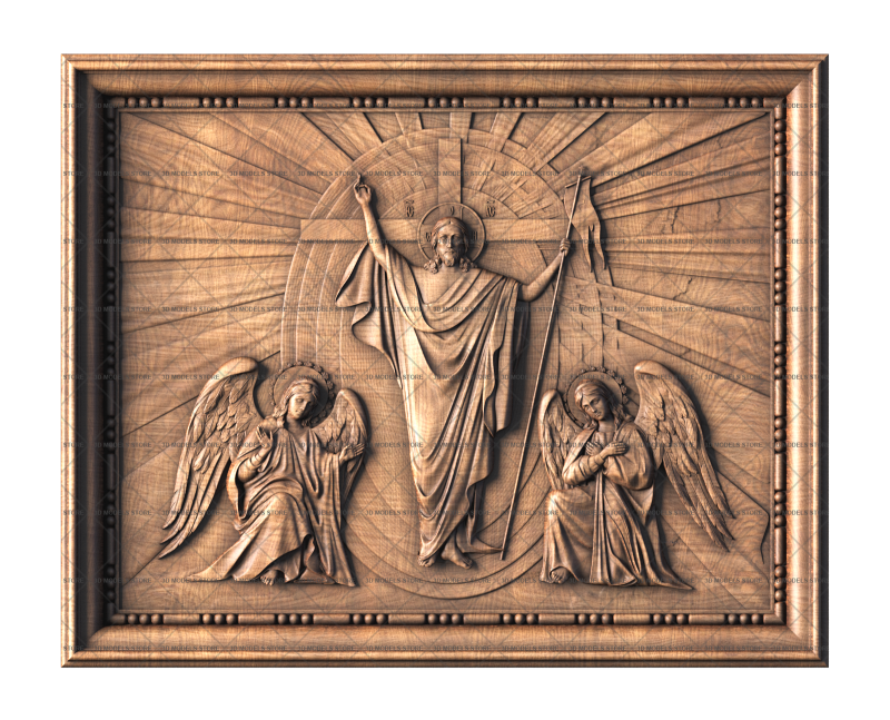 Resurrection of Christ, 3d models (stl)