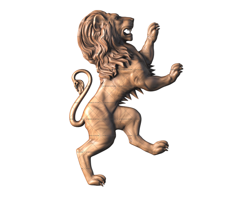 The lion, 3d models (stl)