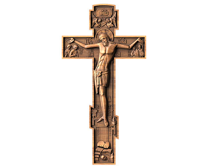 Crucifix, 3d models (stl)