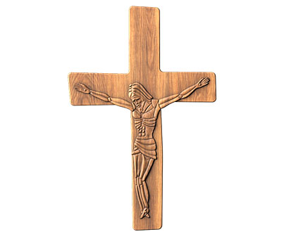 Crucifix, 3d models (stl)