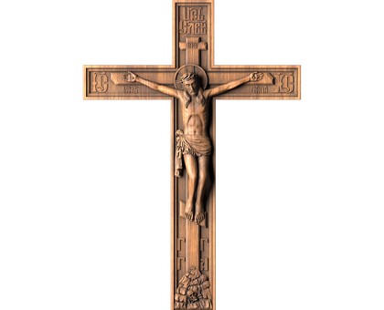 Crucifix, 3d models (stl)