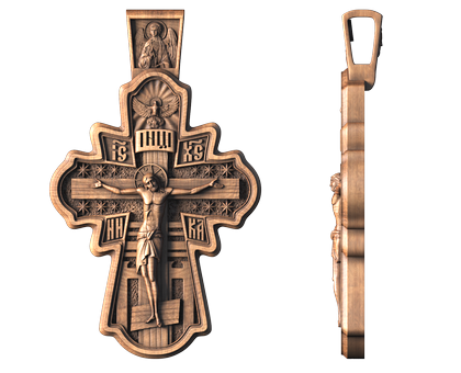 Crucifix, 3d models (stl)