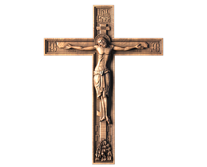 Crucifix, 3d models (stl)