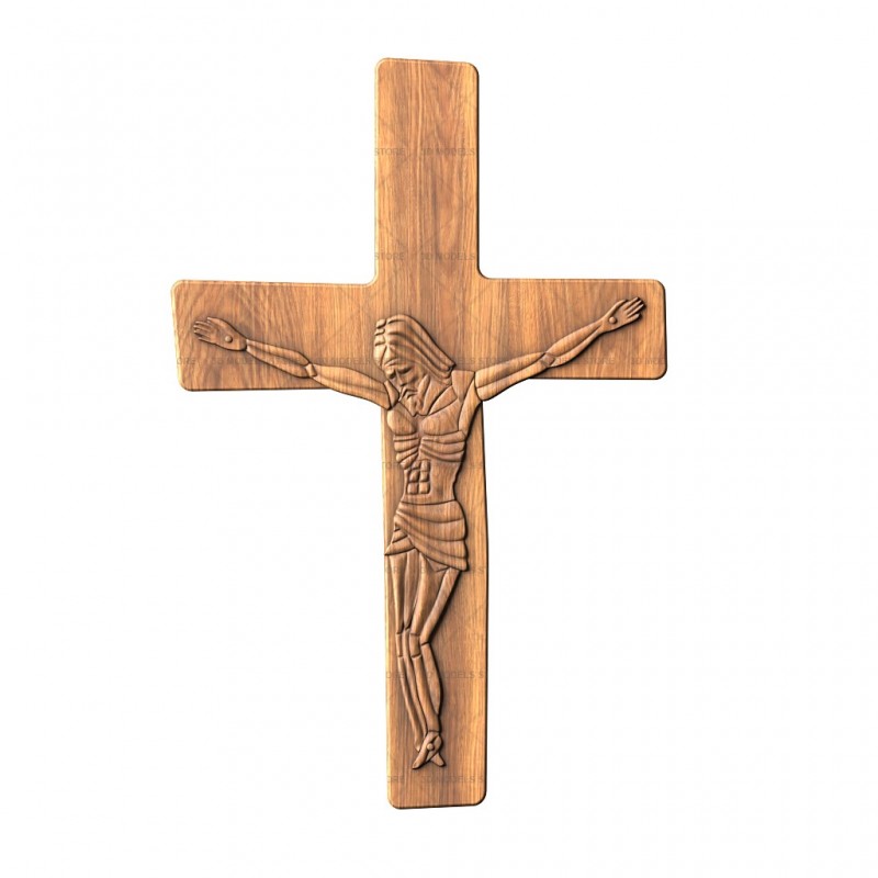 Crucifix, 3d models (stl)