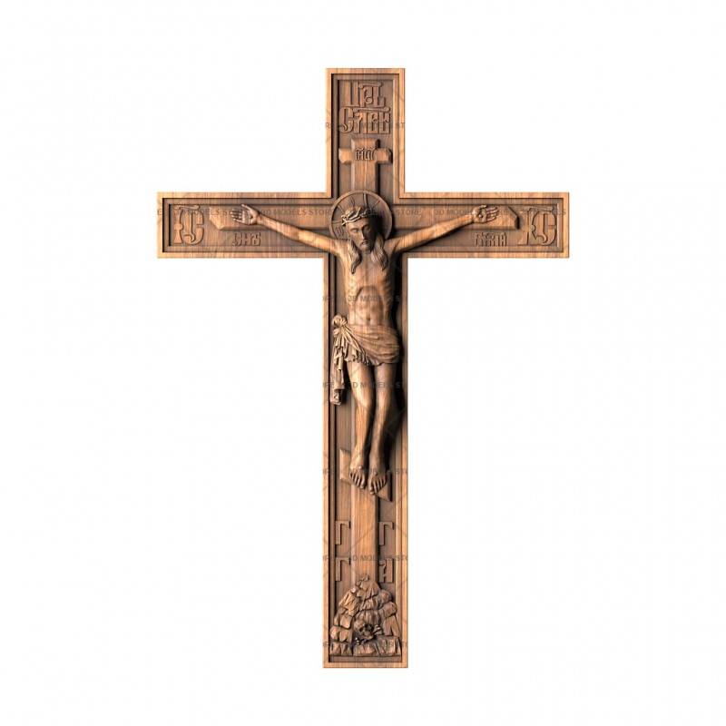 Crucifix, 3d models (stl)