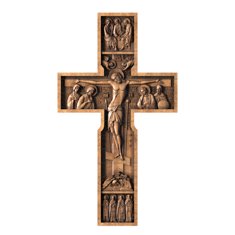 Crucifix, 3d models (stl)