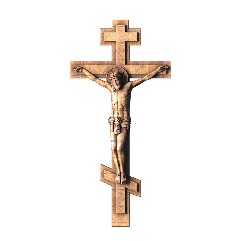 Crucifix, 3d models (stl)