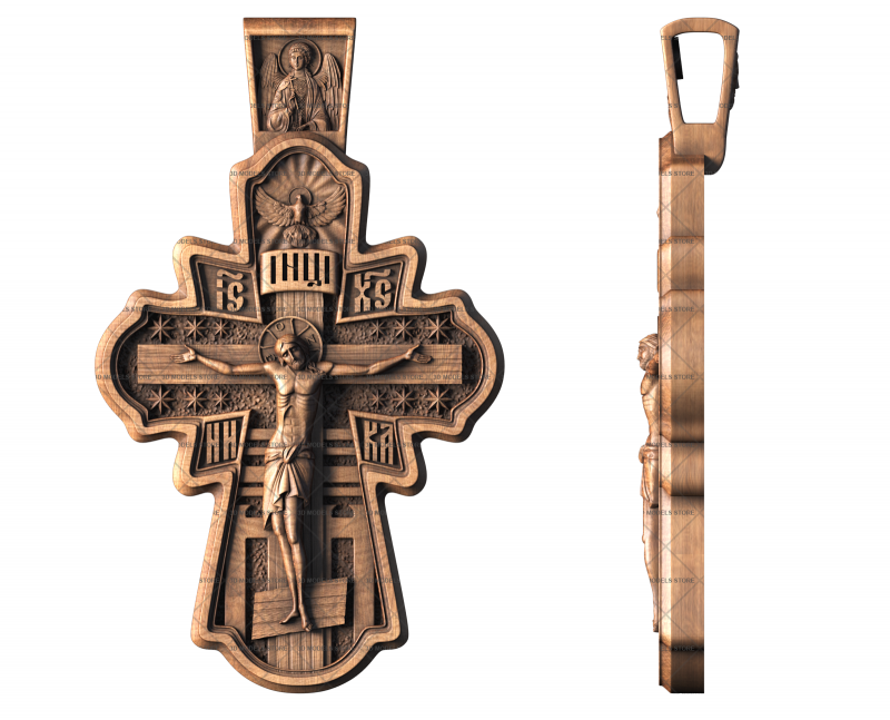 Crucifix, 3d models (stl)