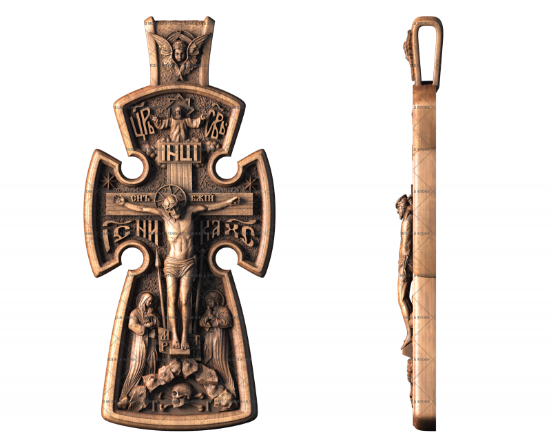 Crucifix, 3d models (stl)