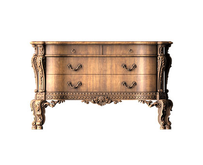 Dresser, 3d models (stl)