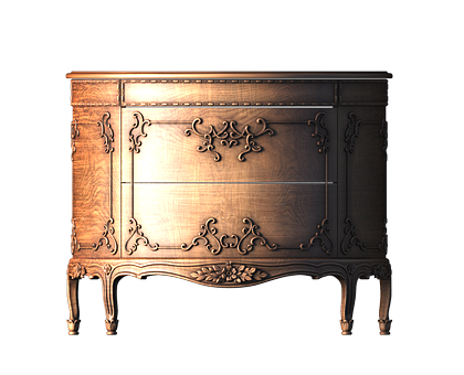 Dresser, 3d models (stl)