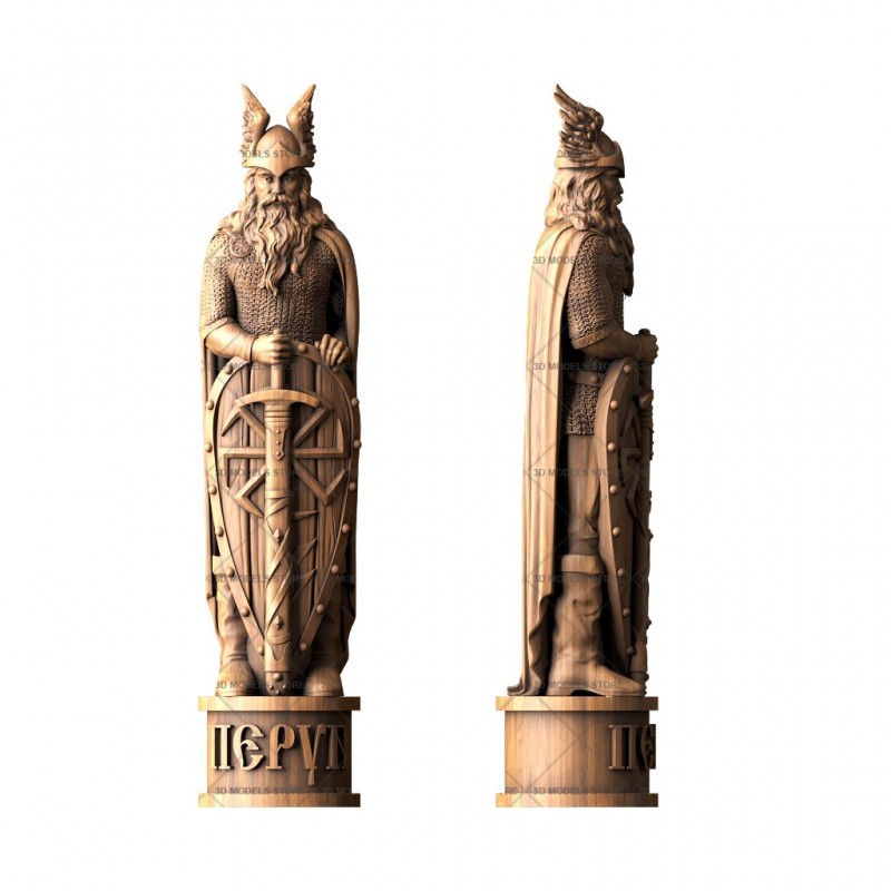 Sculpture of Perun, 3d models (stl)