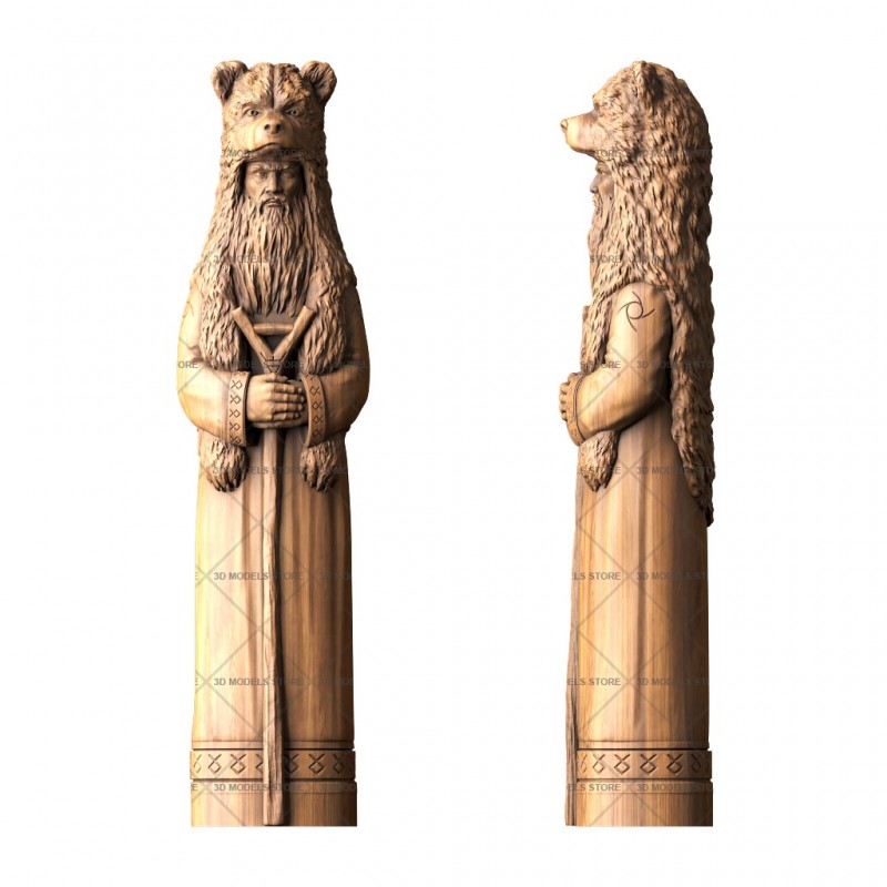 Sculpture Elder, 3d models (stl)