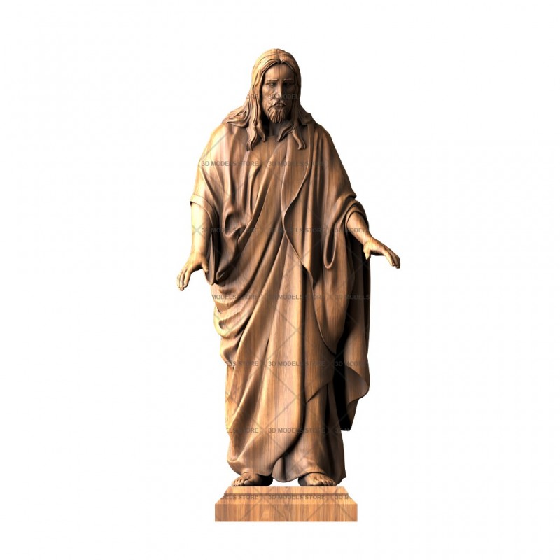 Sculpture Jesus Christ, 3d models (stl)