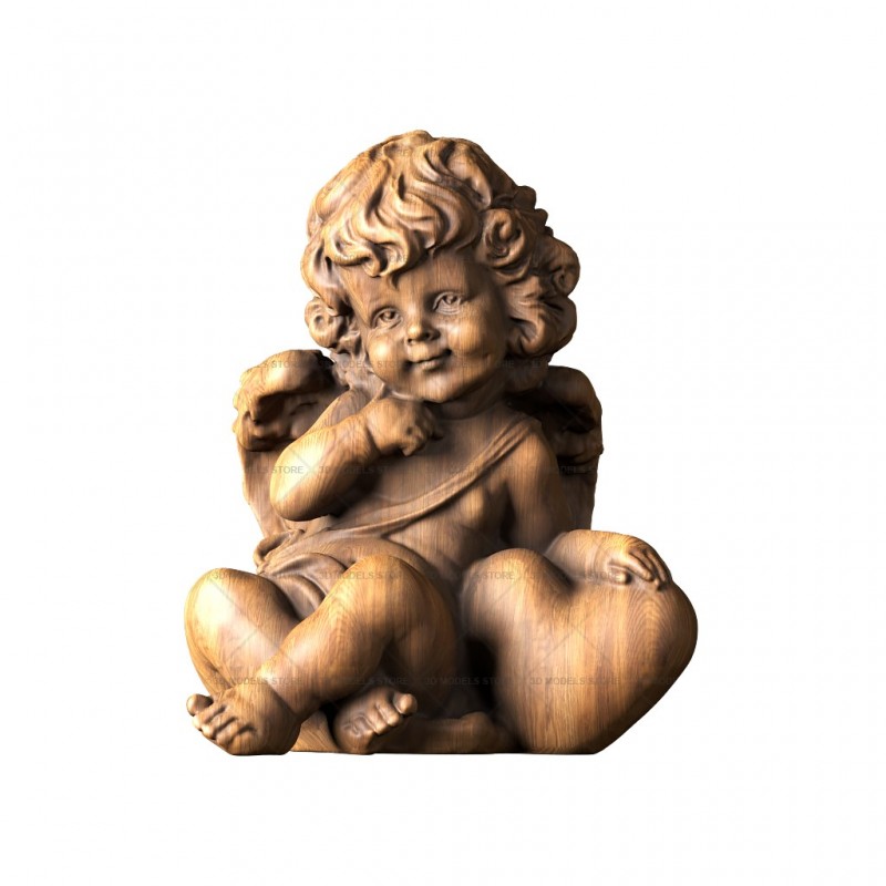 Sculpture Cupid, 3d models (stl)