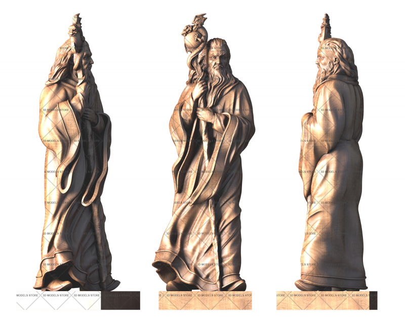 Merlion, 3d models (stl)