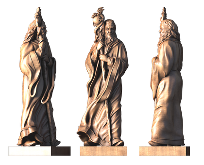 Merlion, 3d models (stl)