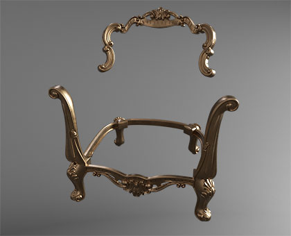 Chair, 3d models (stl)