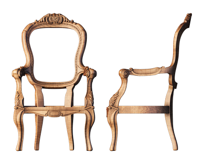 Armchair, 3d models (stl)