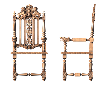 Armchair, 3d models (stl)