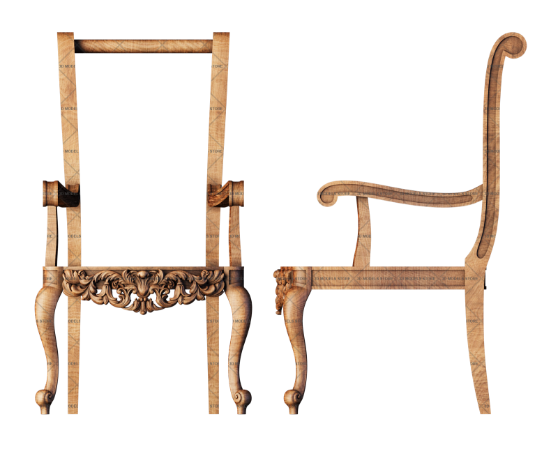 Chair, 3d models (stl)