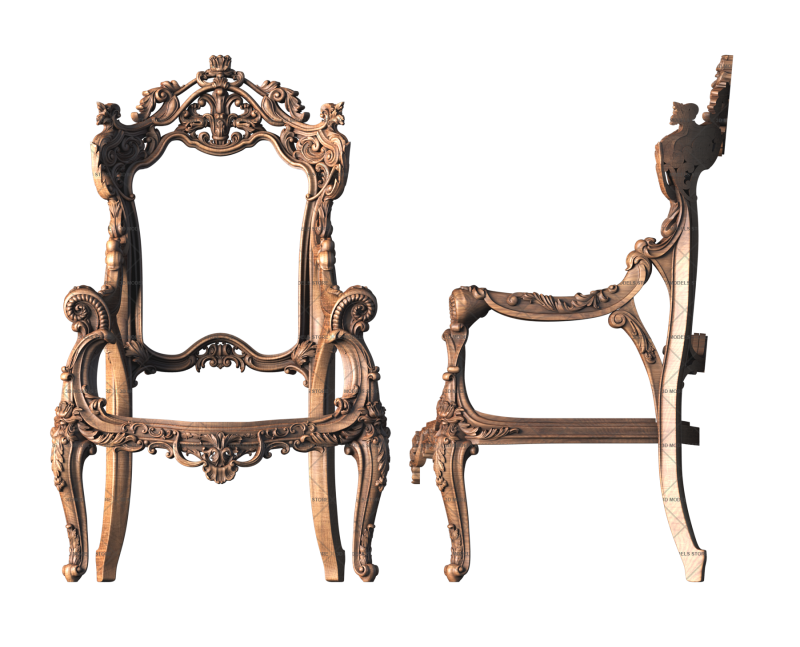 Armchair, 3d models (stl)