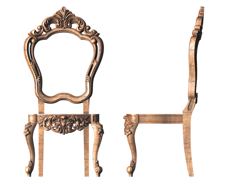 Chair, 3d models (stl)