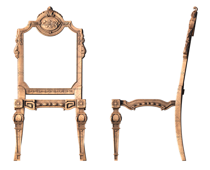 Chair, 3d models (stl)