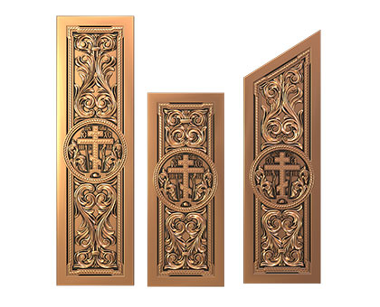 Church panels, 3d models (stl)