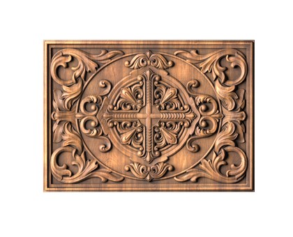 Church panel, 3d models (stl)