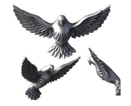 Monument dove, 3d models (stl)