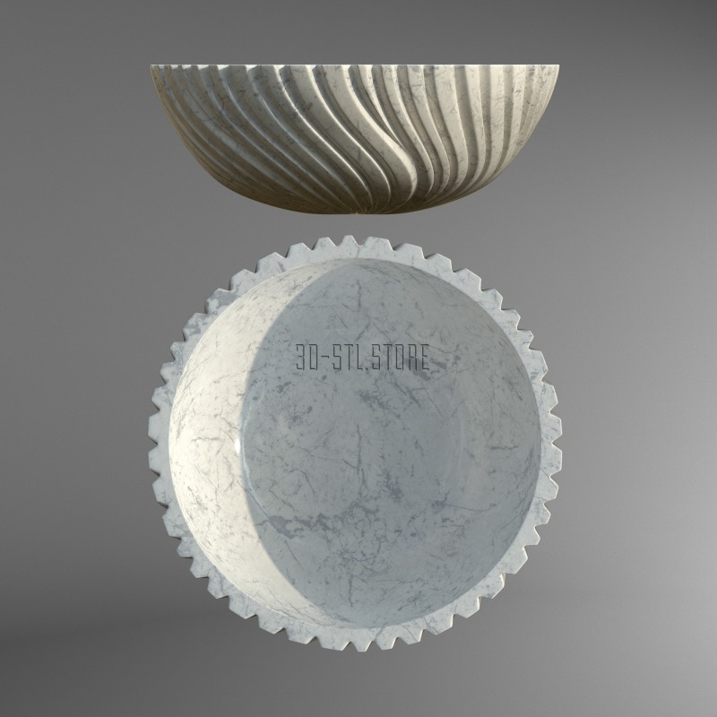 Qurna (sink), 3d models (stl)