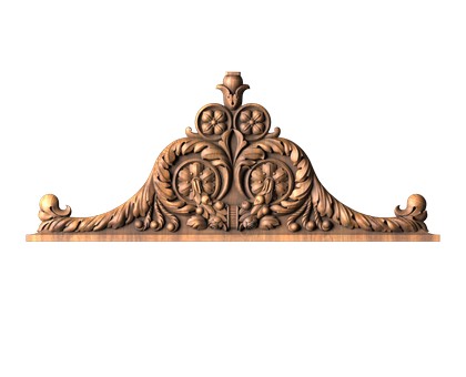 Capital (crown) for door, 3d models (stl)