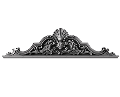 Capital (crown) for door, 3d models (stl)