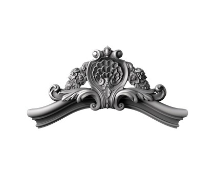 Capital (crown) for door, 3d models (stl)